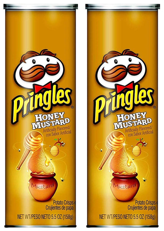 Pringles Honey Mustard Chips Pack of 2