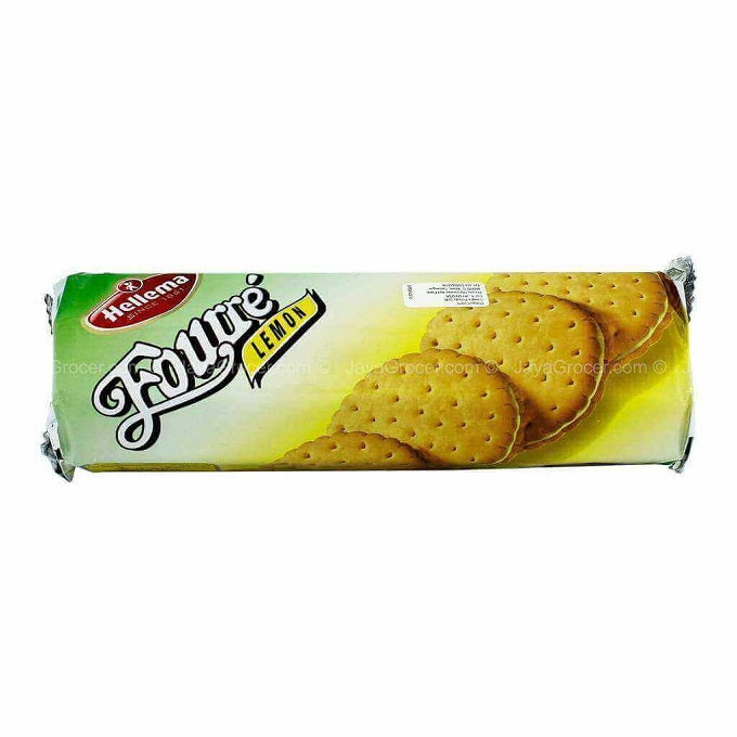 Hellema Fourre Lemon Sandwich Biscuits 300gm