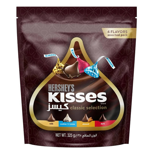 Hershey's Kisses Classic Selection Chocolate 325gm