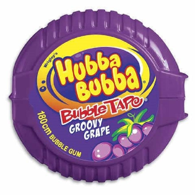 Hubba Bubba Bubble Tape Groovy Grape 56g