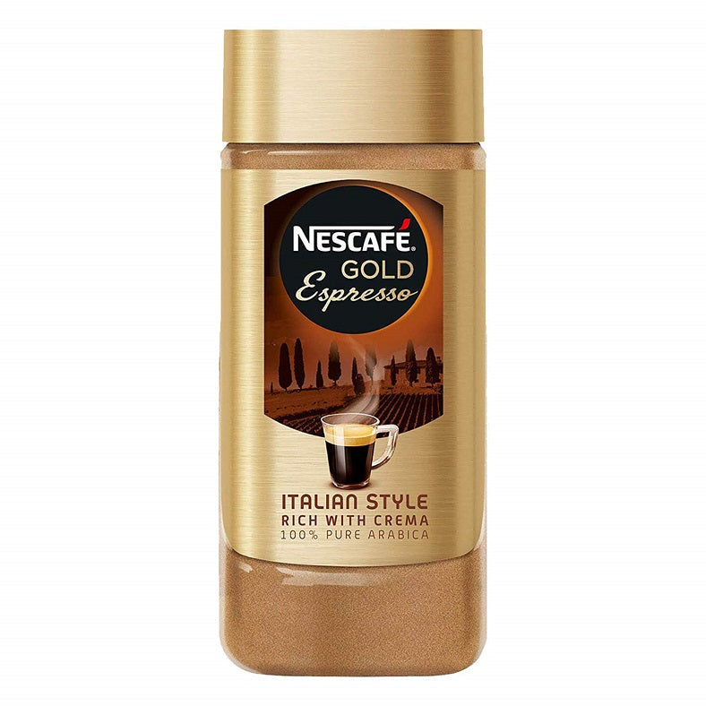 Nescafe Gold Espresso Italian Style Rich with Crema 100g Imported