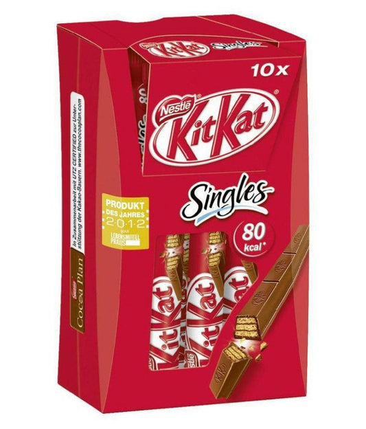 KitKat Singles Milk and Cocoa Chocolate Bars