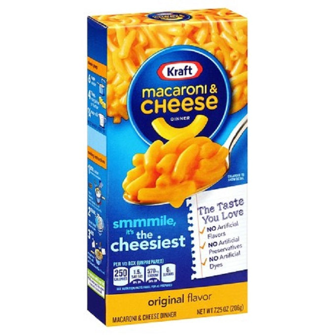 Kraft Macroni Cheese Dinner, 206g