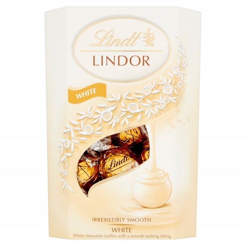 Lindt Lindor White Chocolate Truffles 200g Imported