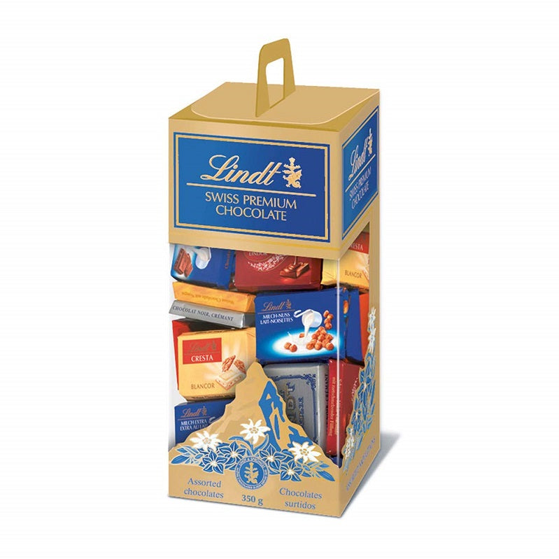 Lindt Swiss Premium Assorted Naps 350g Imported