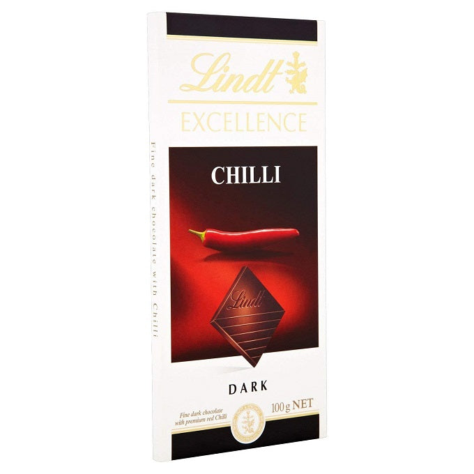 Lindt Excellence Chilli Dark Chocolate 100gm