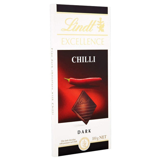 Lindt Excellence Chilli Dark Chocolate 100gm