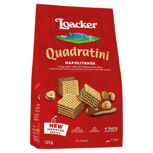 Loacker Quadratini Napolitainer 125gm