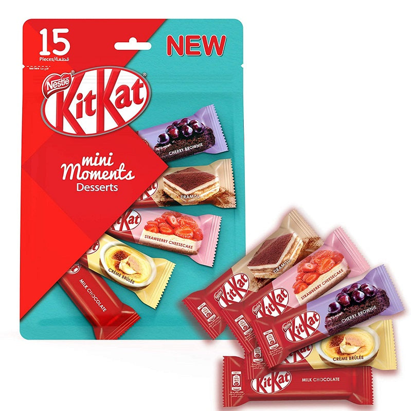 Nestle Kitkat Mini Moments Dessert 255g Imported