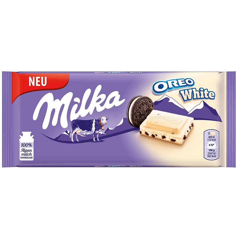 Milka Oreo White 100g Imported