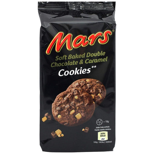 Mars Double Chocolate & Caramel Cookies 180g Imported