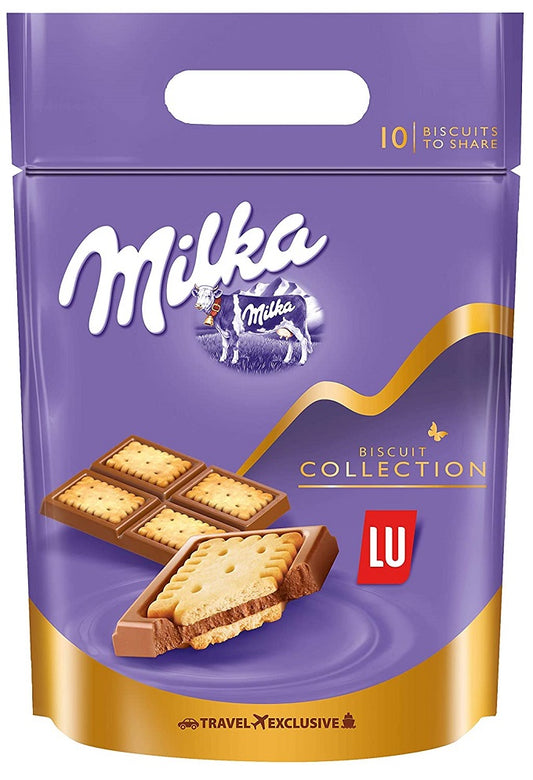 Milka Biscuit Collection Lu Pouch 350g