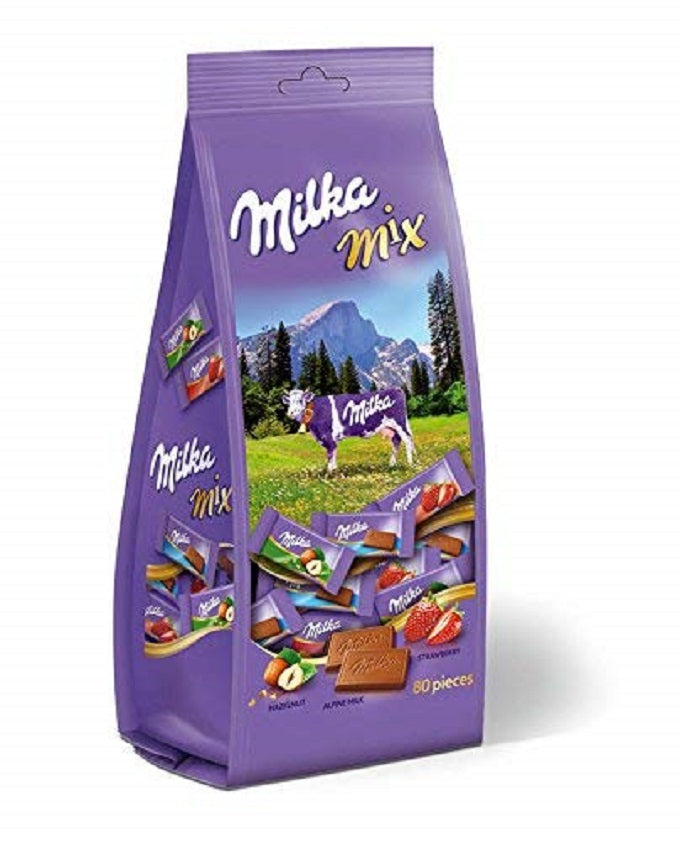 Milka Mix Chocolate Pouch 70 Pieces