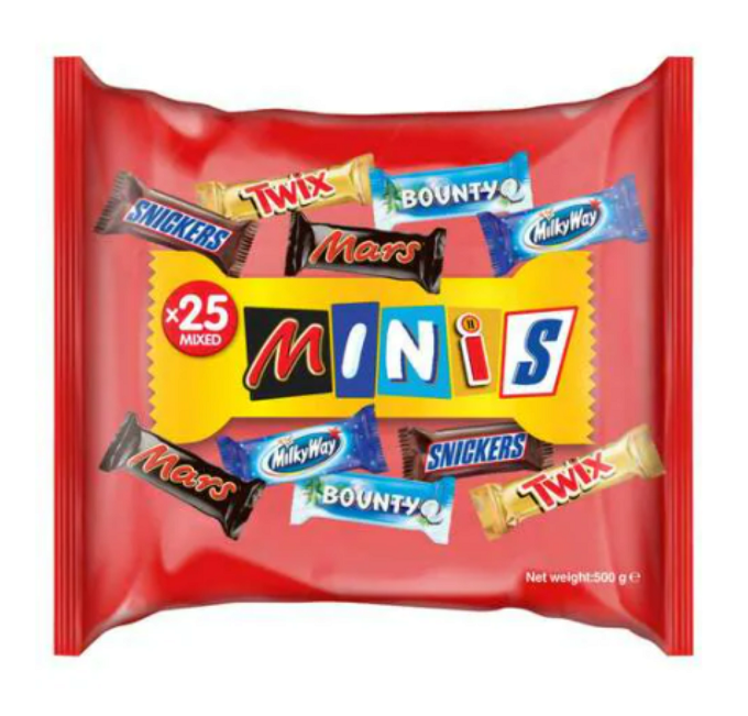 Mars Best Of Minis Chocolates 500g