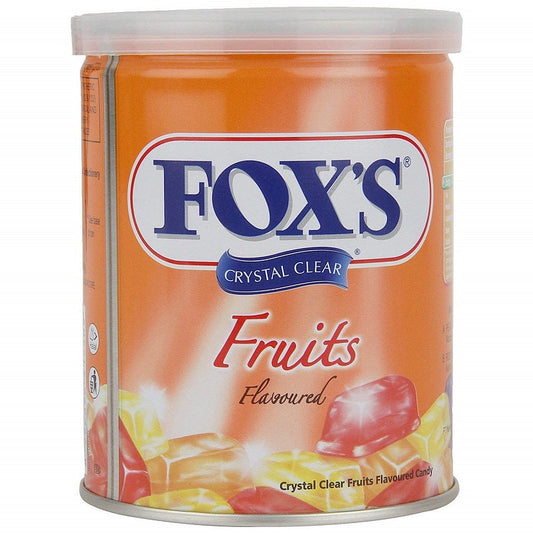 Nestle Fox's Crystal Clear Candy Tin Fruits 180g