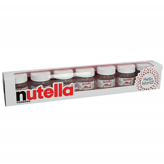 Nutella Hello World 7 Mini Bottle of 30g Imported