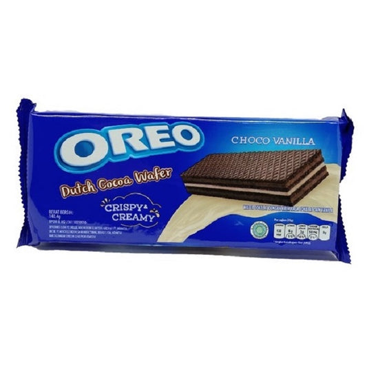 Oreo Dutch Cocoa Wafer Choco Vanilla 140.4g