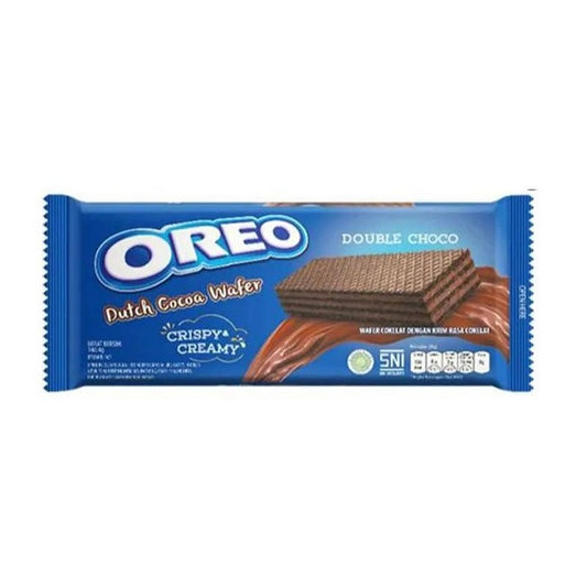 Oreo Dutch Cocoa Wafer Double Choco 140g Imported