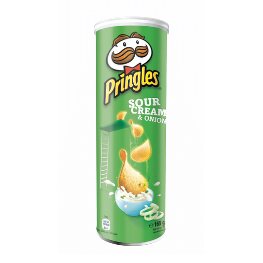 Pringles Sour Cream & Onion 165 Imported