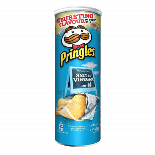 Pringles Salt & Vinegar 165g Imported