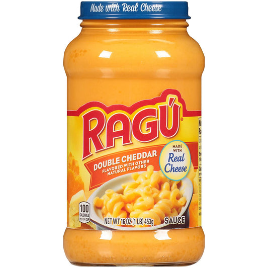 Ragu Cheesy Double Cheddar Sauce 453g