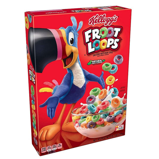 Kellogg's Cereal Froot Loops 246g Imported