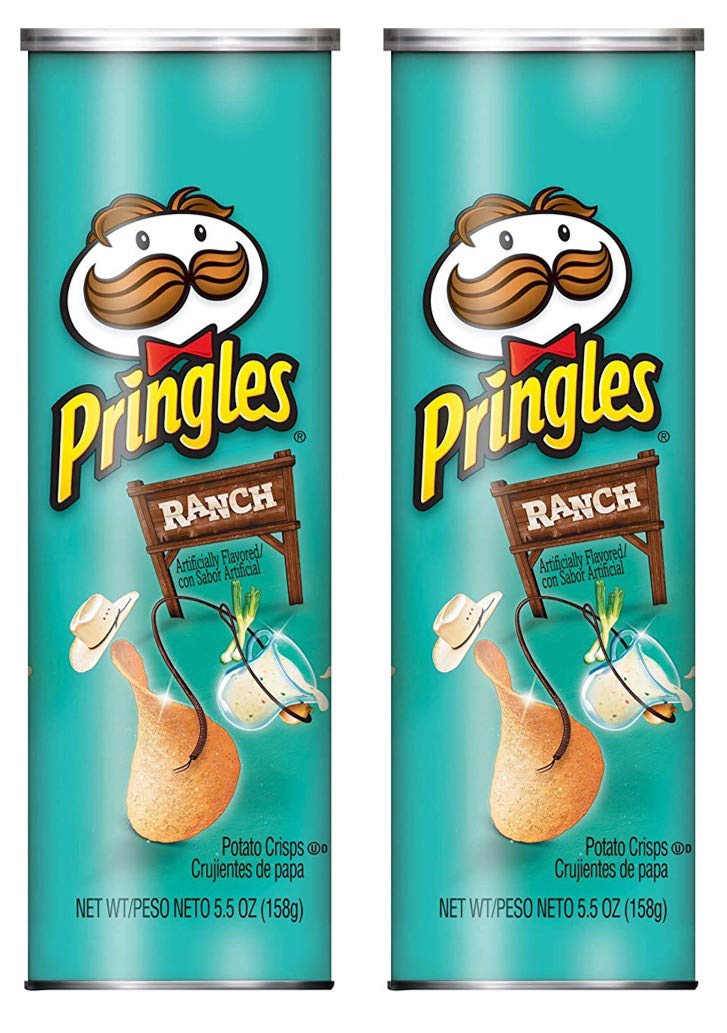 Pringles Ranch Chips Pack of 2