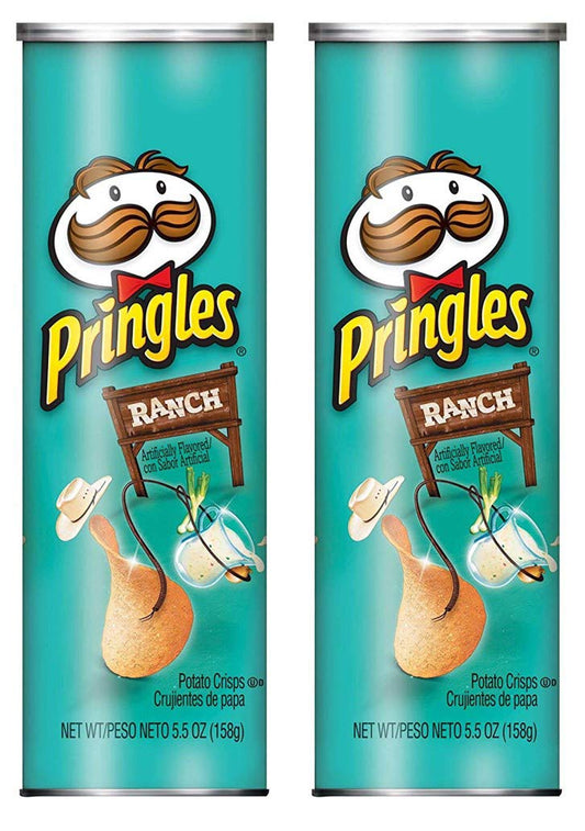 Pringles Ranch Chips Pack of 2