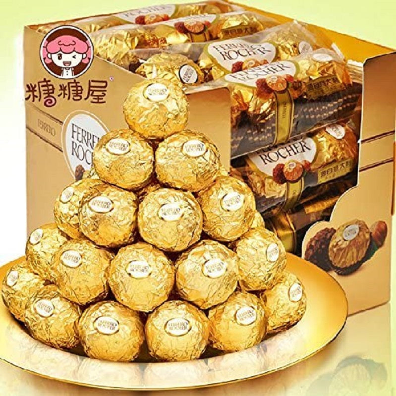 Ferrero Rocher Pack of 3 Pouch, 16 X 37g pieces