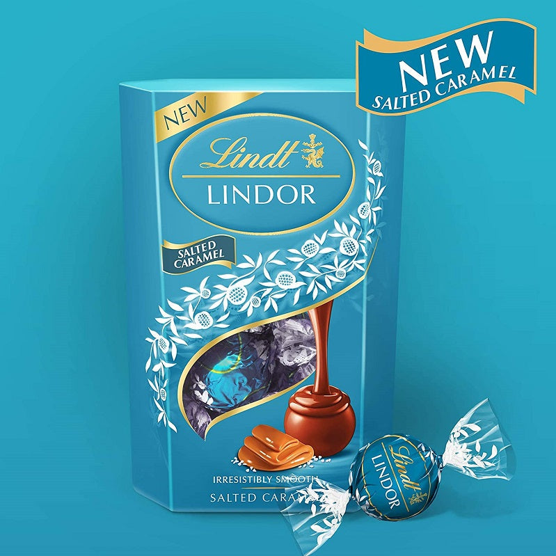 Lindt Lindor Salted Caramel 200gm Truffle