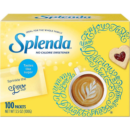 Splenda 100g No Calorie Sweetener Packets