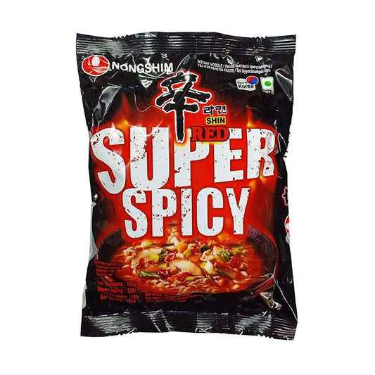 Nongshim Red Super Spicy Noodles 120g