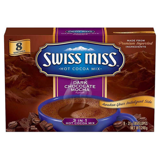 Swiss Miss Dark Chocolate Mocha Hot Cocoa Mix 248g