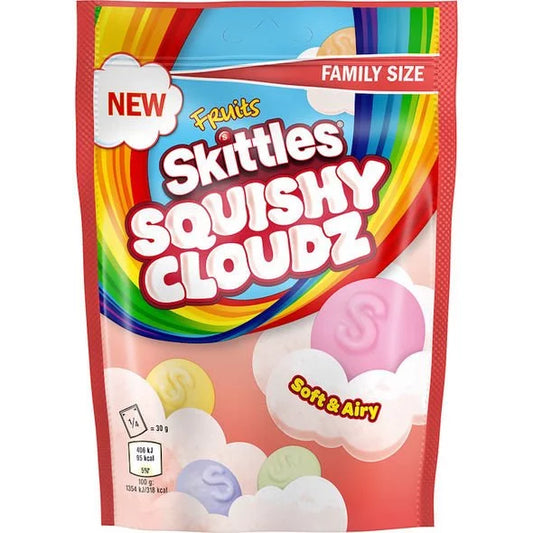 Skittles Squishy Cloudz Fruits Candy Bag 94g