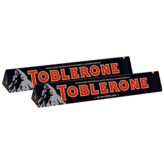 Toblerone Dark Chocolate Pack of 2 X 100g