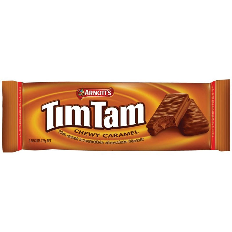 Arnott's Tim Tam Chewy Caramel Biscuit 175g