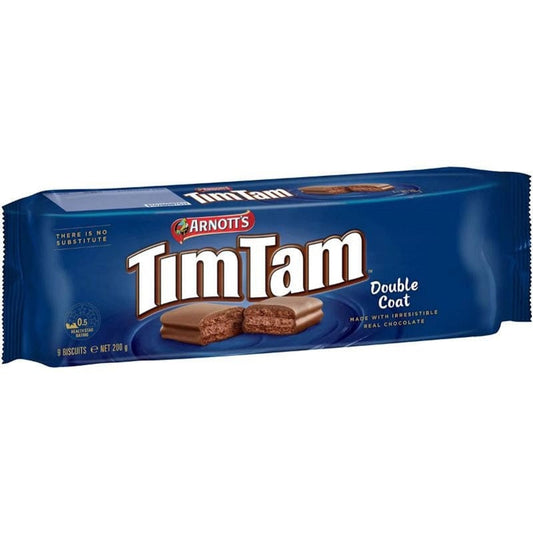 Arnott's Tim Tam Double Coat Chocolate Biscuit 200g