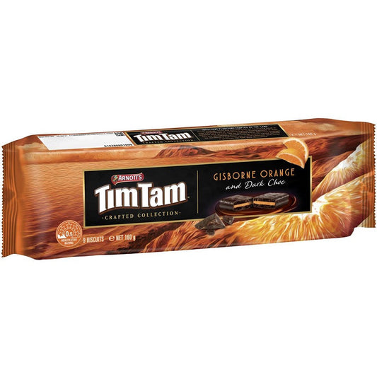 Arnott's Tim Tam Gisborne Orange Dark and Chocolate Biscuit 175g