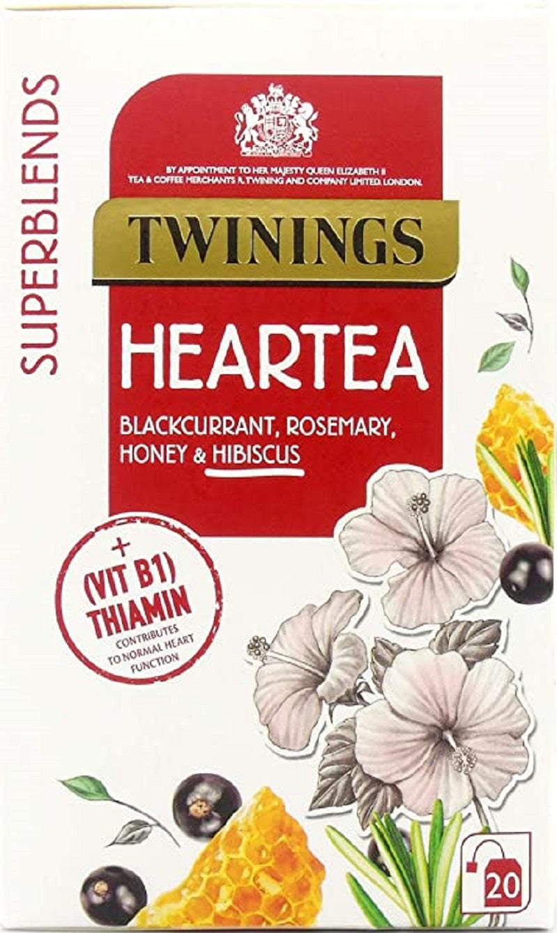 Twinings SuperBlends Heartea Tea Bags