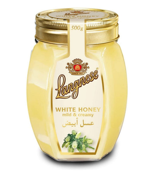 Langnese White Honey Mild & Creamy 500g