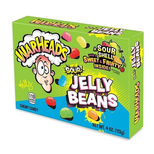 Warheads Sour Jelly Beans Candy 113gm