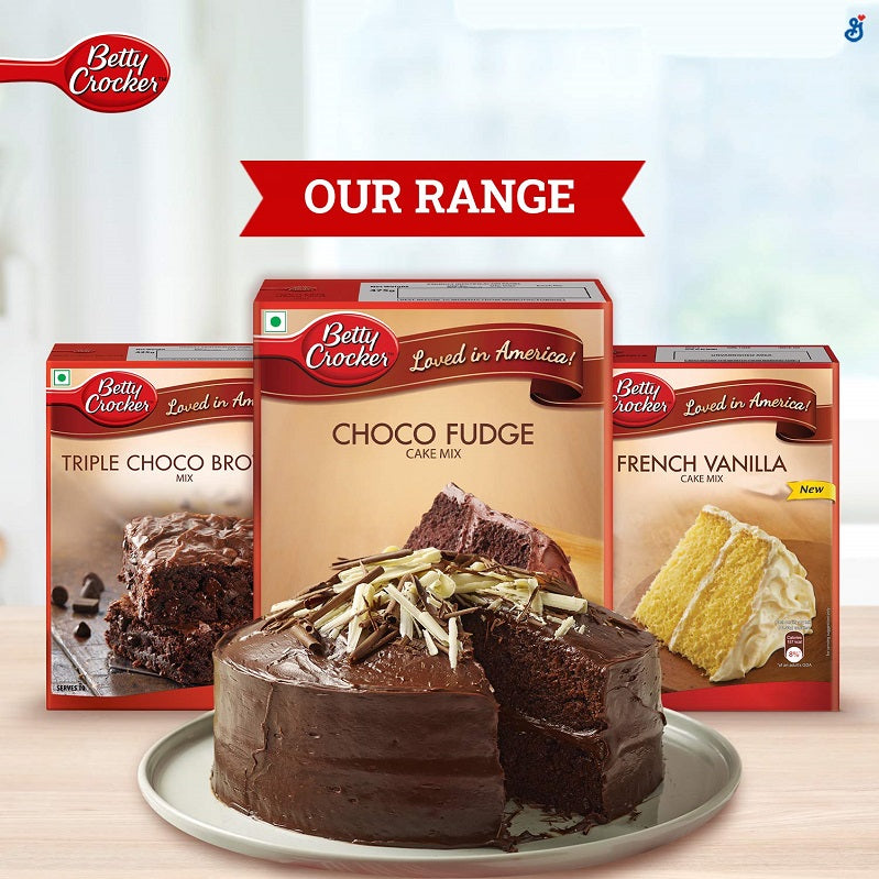 Betty Crocker Choco Fudge Cake Mix 475g