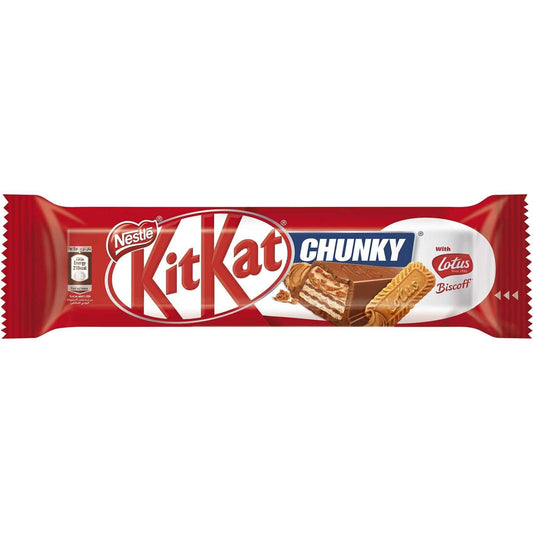 KitKat Chunky Chocolate With Lotus Box of 24