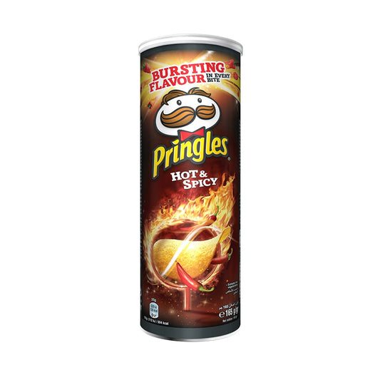 Pringles Hot & Spicy Chips 165g