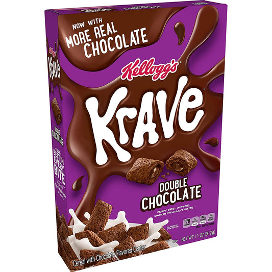 Krave Double Chocolate Cereal 312g