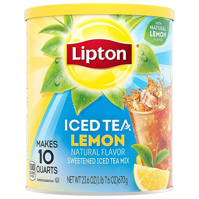 Lipton Iced Tea lemon 670g Imported