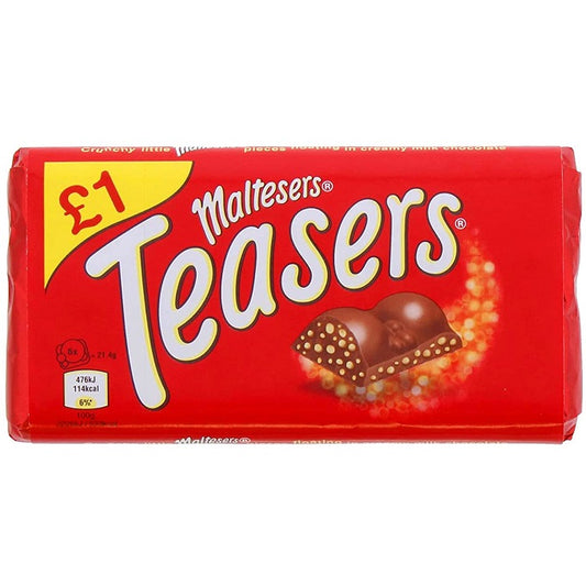 Maltesers Teasers Chocolate Bar 100gm