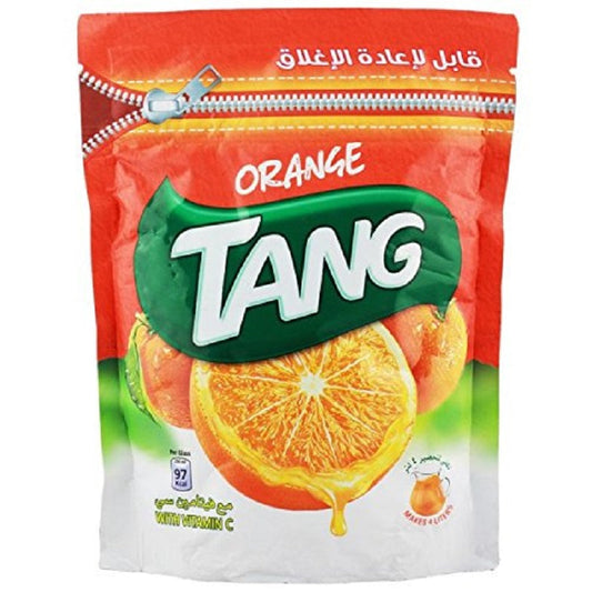 Tang Orange Drink Powder (Imported) Resealable Pouch 500g drink