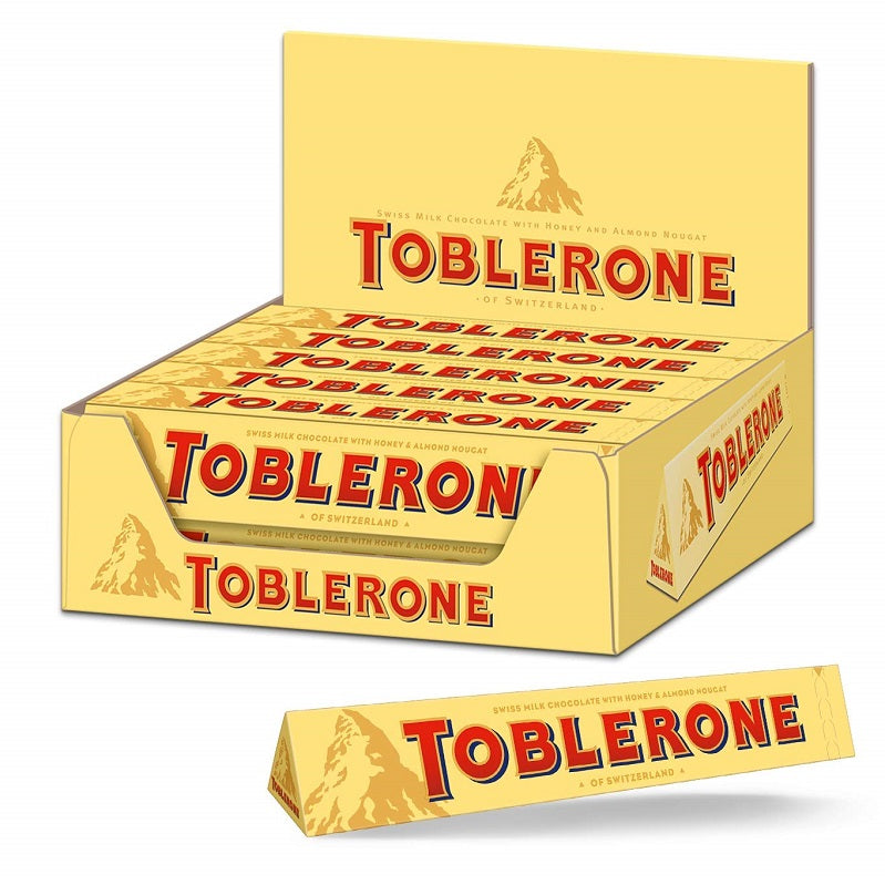 Toblerone Milk Chocolate Imported 20x100g